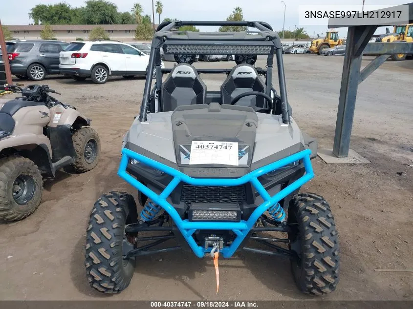 2020 Polaris Rzr S 1000 Premium VIN: 3NSASE997LH212917 Lot: 40374747