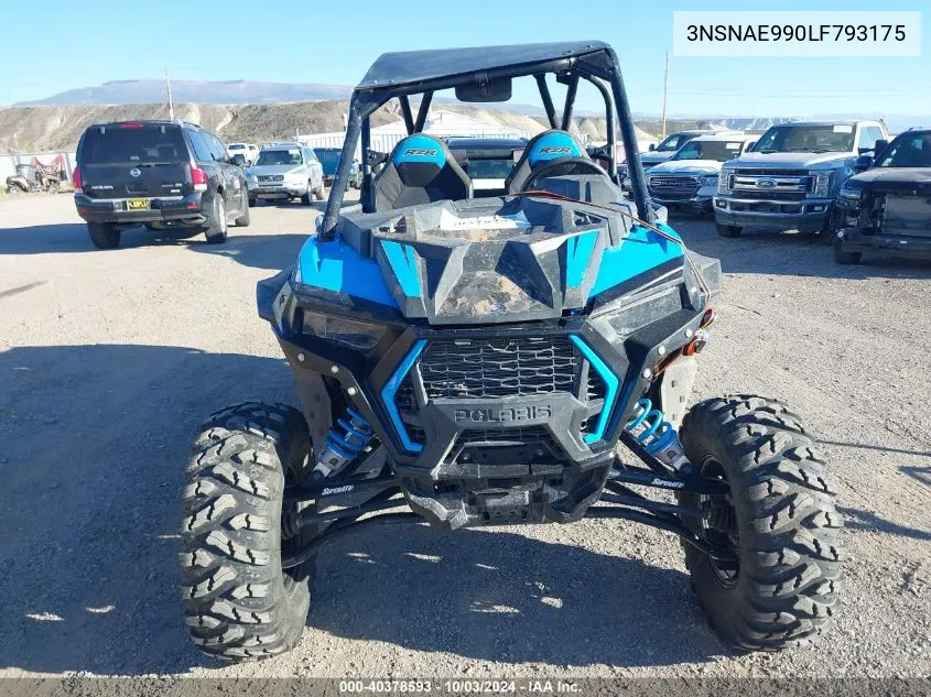 2020 Polaris Rzr Xp 1000 VIN: 3NSNAE990LF793175 Lot: 40378593