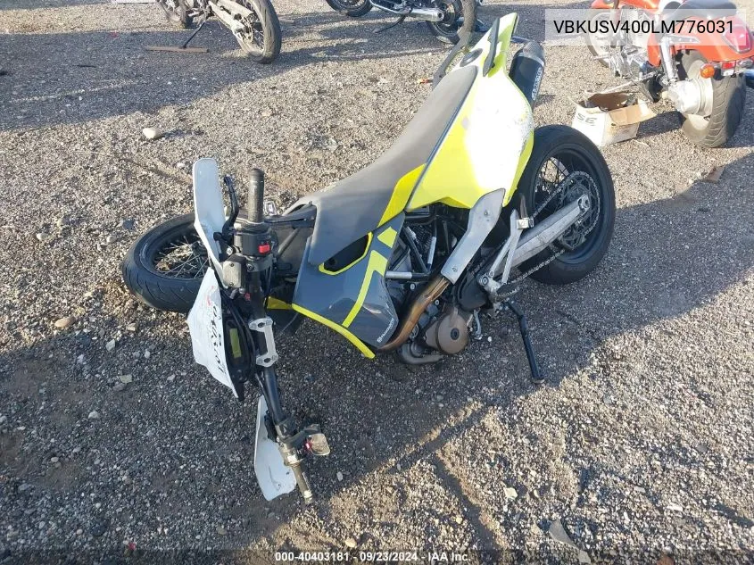 VBKUSV400LM776031 2020 Husqvarna Supermoto 701