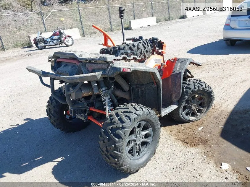 2020 Polaris Sportsman Xp 1000 S VIN: 4XASLZ956LB316053 Lot: 40433111