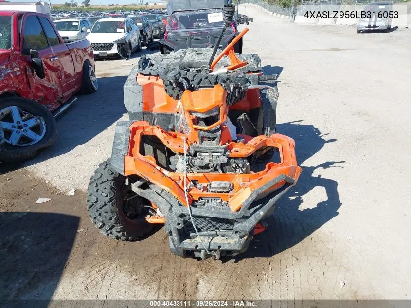 2020 Polaris Sportsman Xp 1000 S VIN: 4XASLZ956LB316053 Lot: 40433111