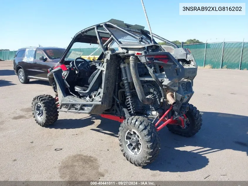 2020 Polaris Rzr Pro Xp Premium VIN: 3NSRAB92XLG816202 Lot: 40441011