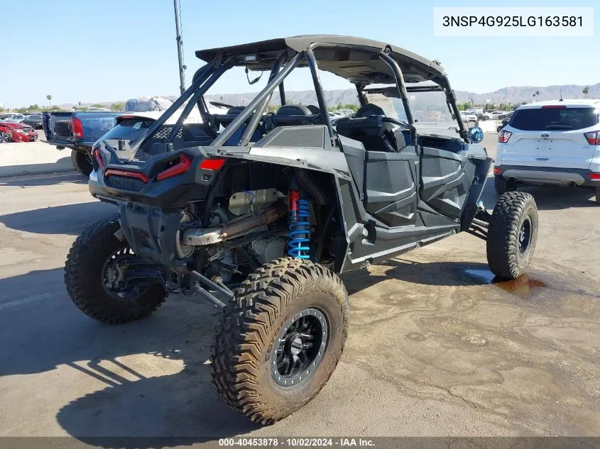 2020 Polaris Rzr Xp Turbo S VIN: 3NSP4G925LG163581 Lot: 40453878