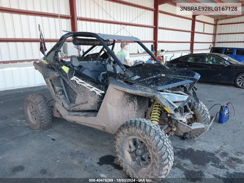 2020 Polaris Rzr Pro Xp Sport VIN: 3NSRAE928LG167128 Lot: 40478259