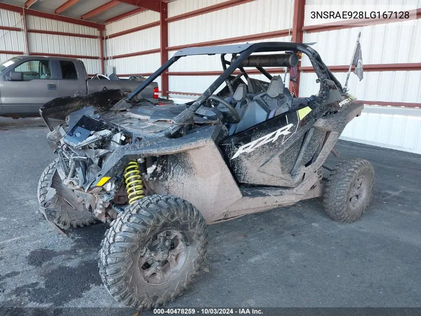 2020 Polaris Rzr Pro Xp Sport VIN: 3NSRAE928LG167128 Lot: 40478259