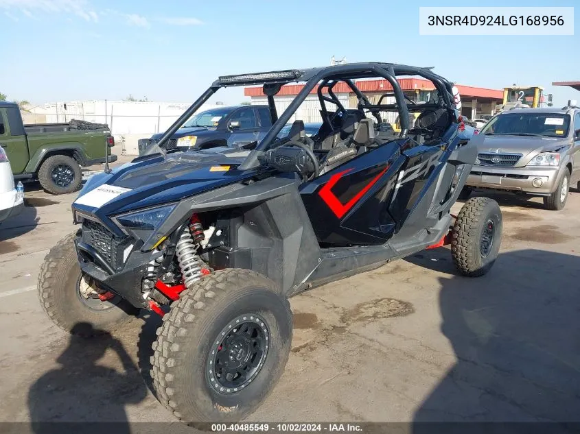 2020 Polaris Rzr Pro Xp 4 Ultimate VIN: 3NSR4D924LG168956 Lot: 40485549