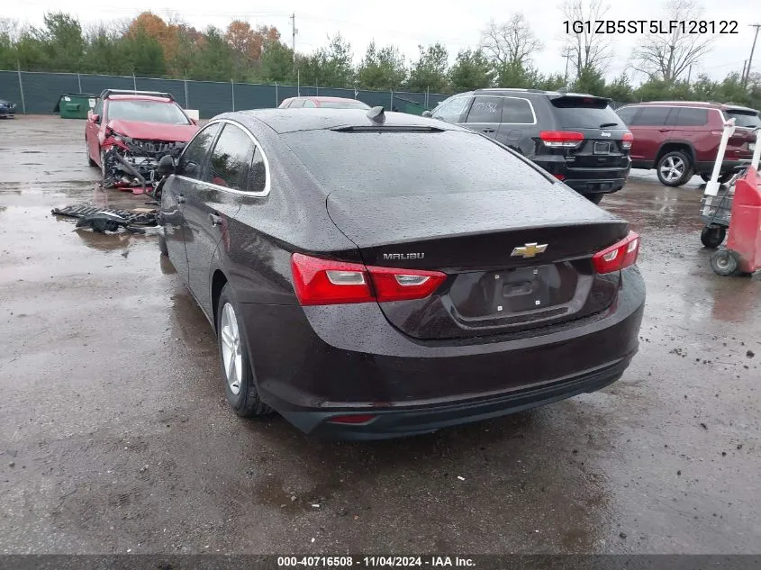 2020 Chevrolet Malibu Fwd Ls VIN: 1G1ZB5ST5LF128122 Lot: 40716508