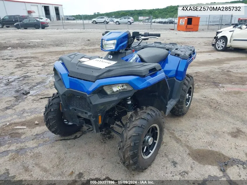 2021 Polaris Sportsman 570 Premium VIN: 4XASEZ570MA285732 Lot: 39331996