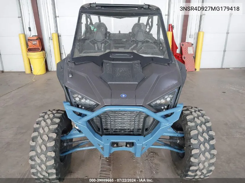 2021 Polaris Rzr VIN: 3NSR4D927MG179418 Lot: 39889665