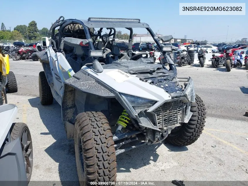 2021 Polaris Rzr Pro Xp 4 Sport VIN: 3NSR4E920MG623082 Lot: 39900708