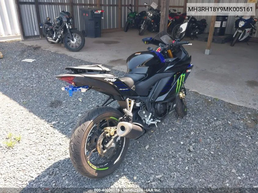 MH3RH18Y9MK005161 2021 Yamaha Yzfr3 A