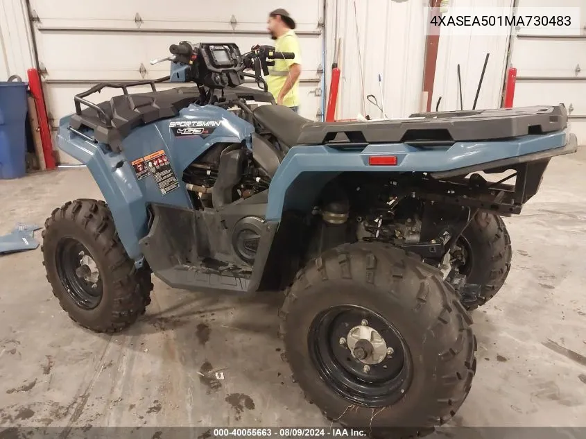 4XASEA501MA730483 2021 Polaris Sportsman 450 H.o.