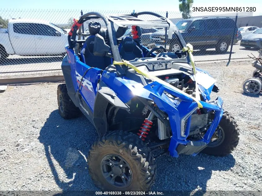 2021 Polaris Rzr Trail S 1000 Premium VIN: 3NSASE995MN861280 Lot: 40169338