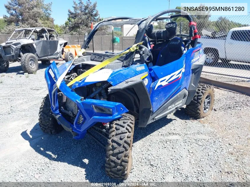 2021 Polaris Rzr Trail S 1000 Premium VIN: 3NSASE995MN861280 Lot: 40169338