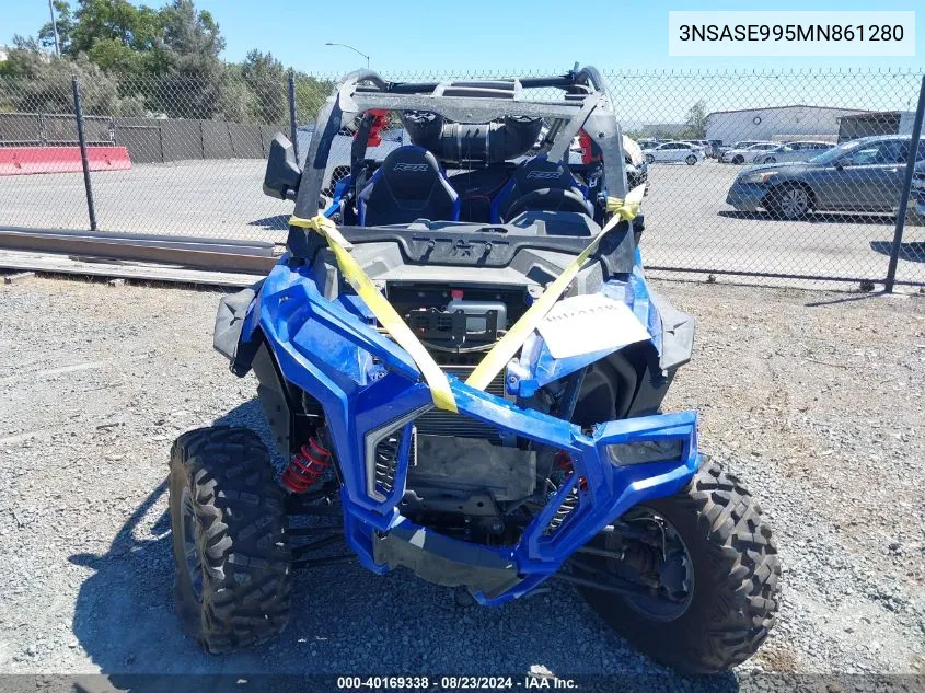 2021 Polaris Rzr Trail S 1000 Premium VIN: 3NSASE995MN861280 Lot: 40169338