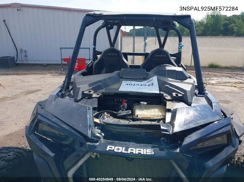 2021 Polaris Rzr Turbo S VIN: 3NSPAL925MF572284 Lot: 40254949