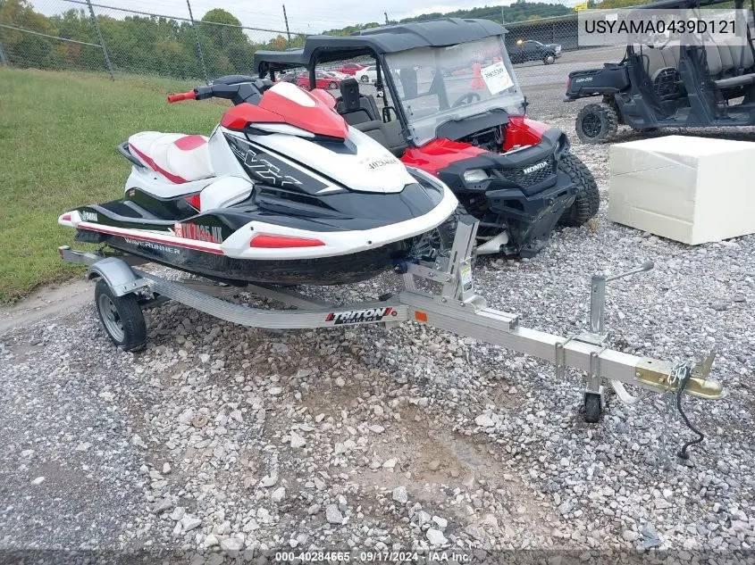 2021 Yamaha Jetski VIN: USYAMA0439D121 Lot: 40284665