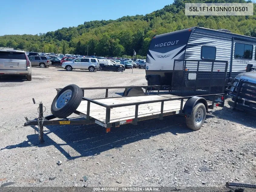 2021 Fabrique Trailer VIN: 55L1F1413NN010501 Lot: 40310627