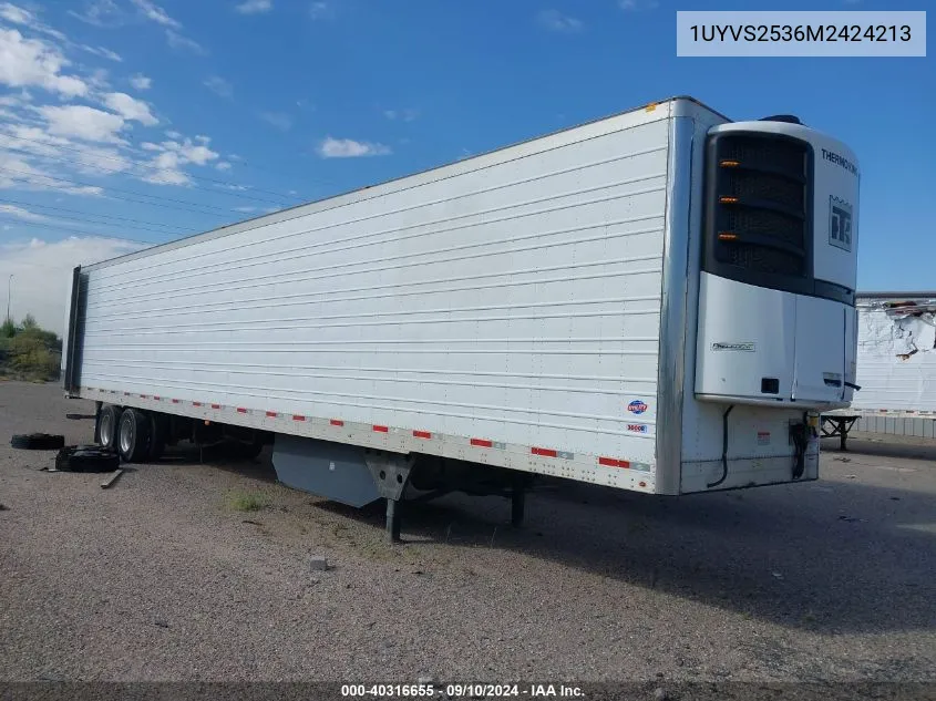 2021 Utility Trailer Mfg Mfg VIN: 1UYVS2536M2424213 Lot: 40316655