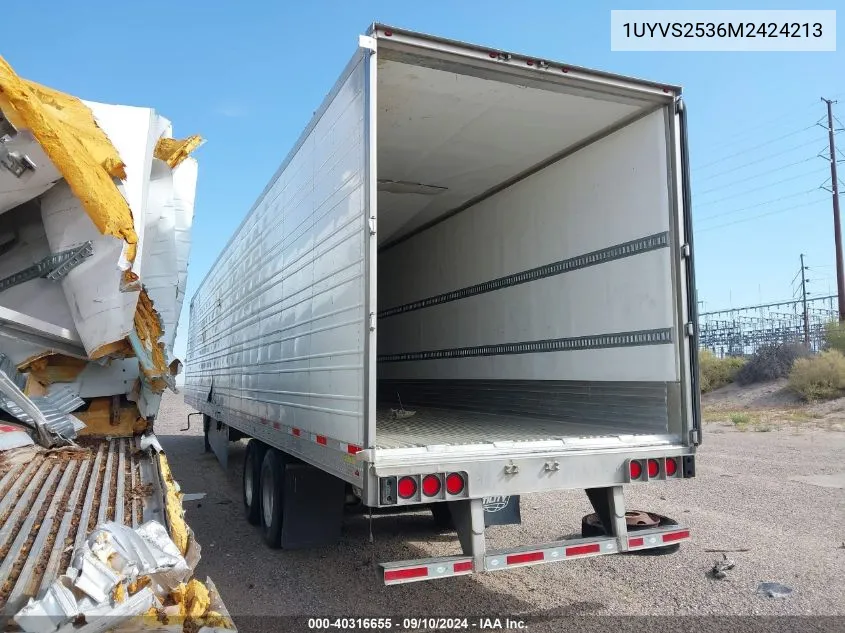 2021 Utility Trailer Mfg Mfg VIN: 1UYVS2536M2424213 Lot: 40316655