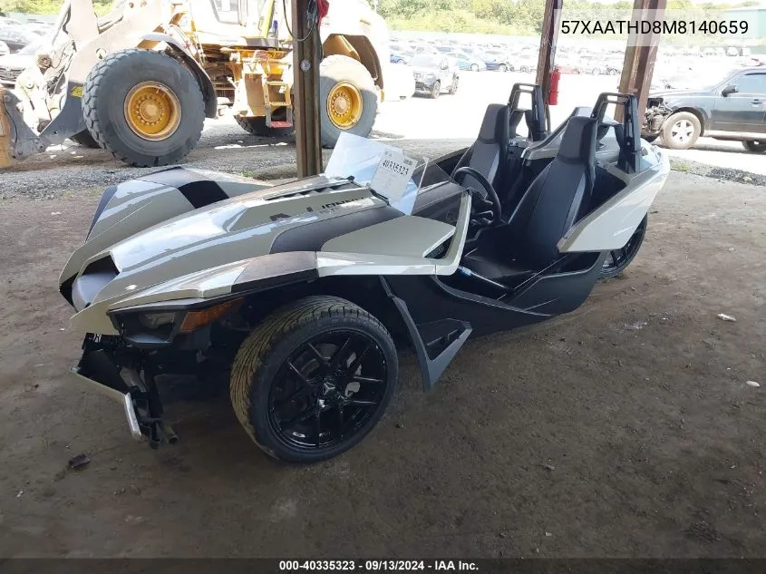 2021 Polaris Slingshot S With Technology Package VIN: 57XAATHD8M8140659 Lot: 40335323