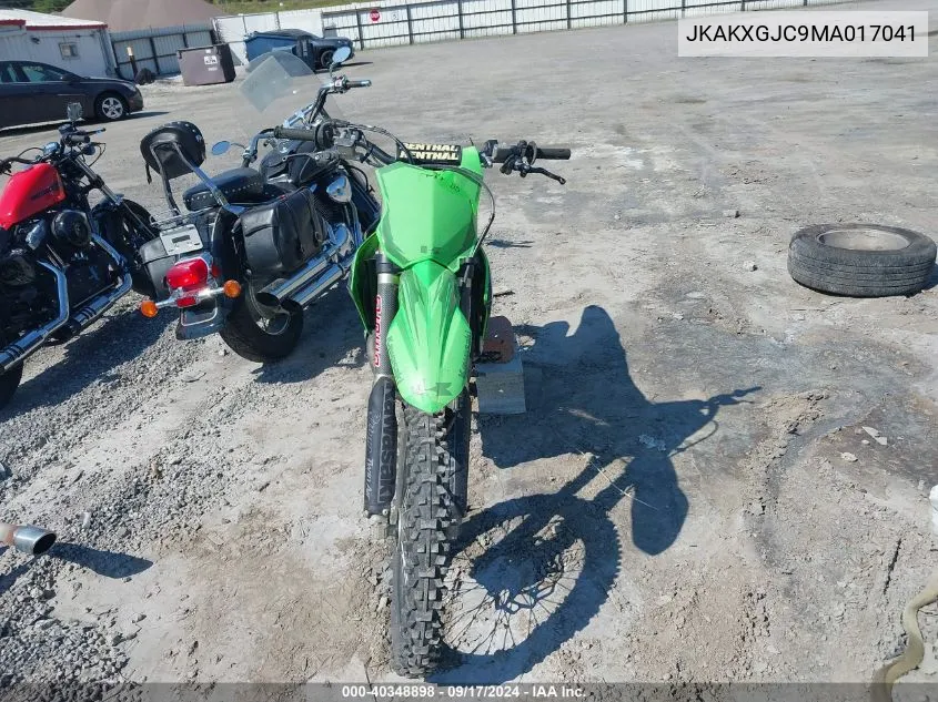 JKAKXGJC9MA017041 2021 Kawasaki Kx450 F