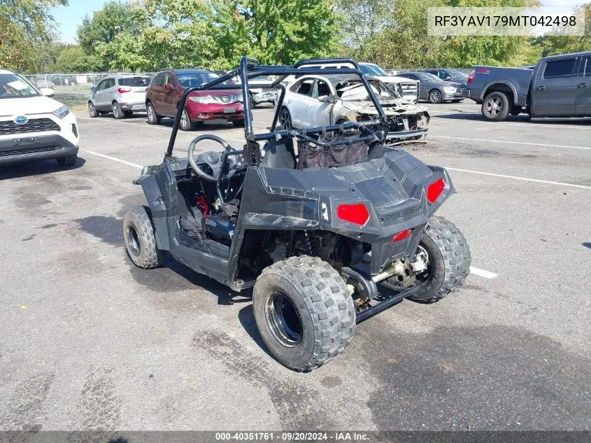 2021 Polaris Rzr 170 VIN: RF3YAV179MT042498 Lot: 40351761