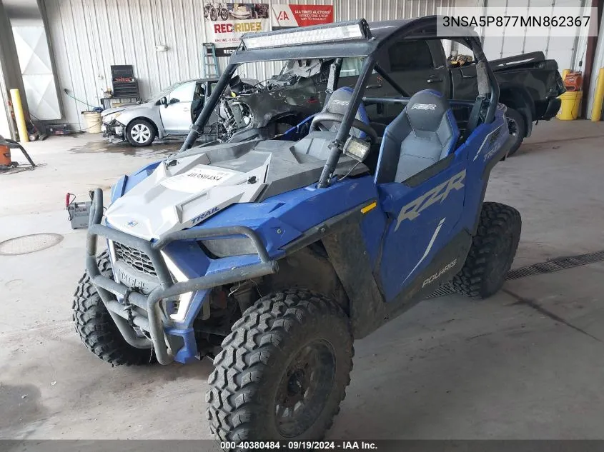 3NSA5P877MN862367 2021 Polaris Rzr Trail Premium