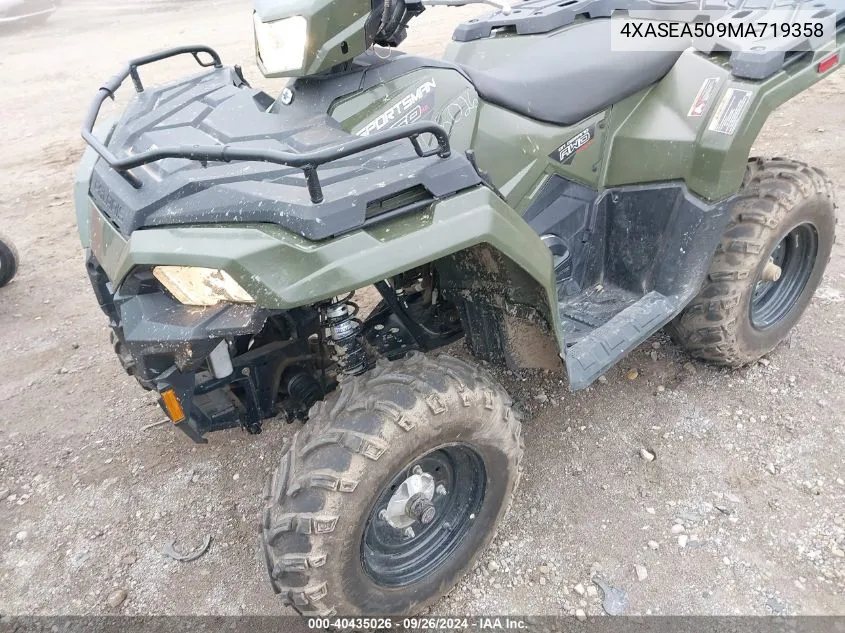 4XASEA509MA719358 2021 Polaris Sportsman 450 H.o.