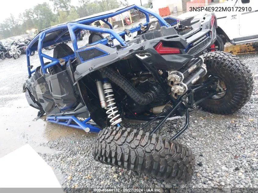 3NSP4E922MG172910 2021 Polaris Rzr Xp 4 Turbo S Velocity