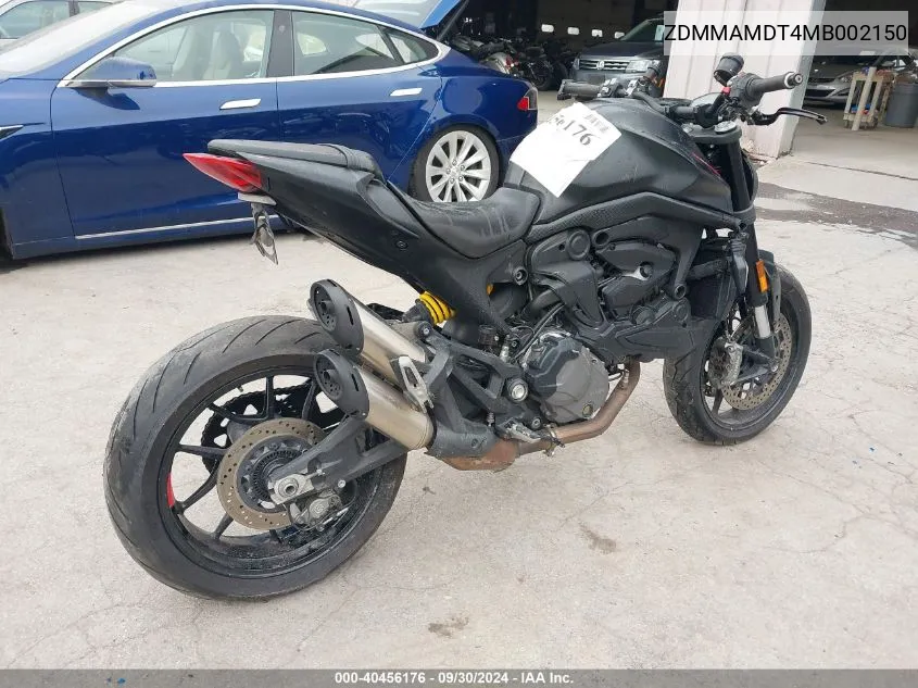 ZDMMAMDT4MB002150 2021 Ducati Monster