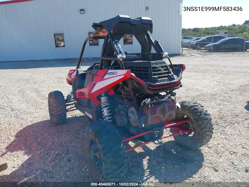 3NSS1E999MF583436 2021 Polaris Rzr Rs1