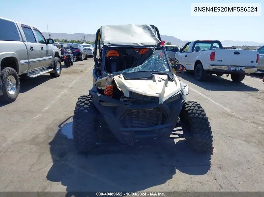 2021 Polaris Rzr Xp 4 Turbo VIN: 3NSN4E920MF586524 Lot: 40489652