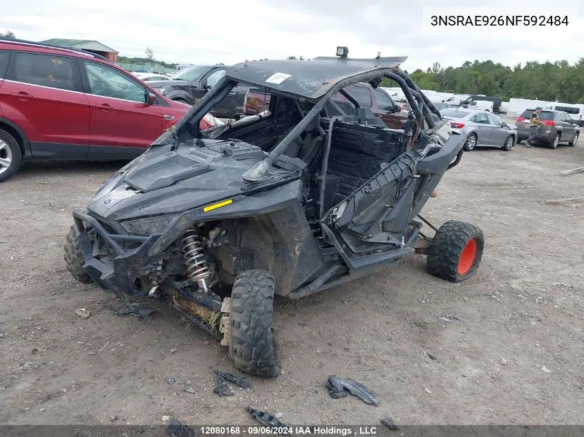 2022 Polaris Rzr Pro Xp Sport VIN: 3NSRAE926NF592484 Lot: 12080168