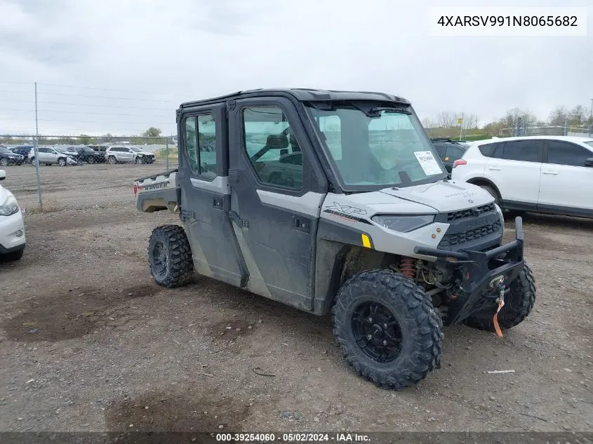 2022 Polaris Ranger Crew Xp 1000 Northstar Trail Boss VIN: 4XARSV991N8065682 Lot: 39254060