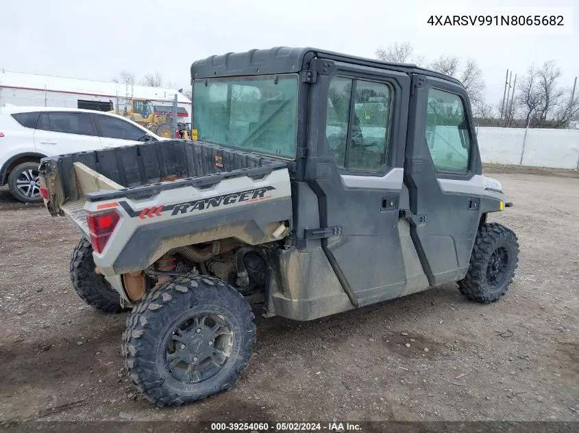 2022 Polaris Ranger Crew Xp 1000 Northstar Trail Boss VIN: 4XARSV991N8065682 Lot: 39254060