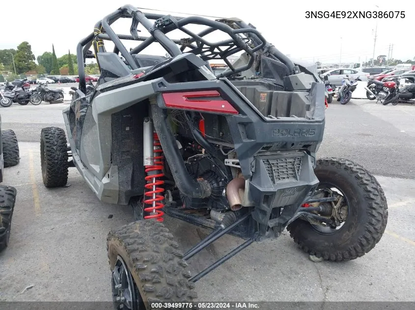 2022 Polaris Rzr Turbo R 4 Sport VIN: 3NSG4E92XNG386075 Lot: 39499775