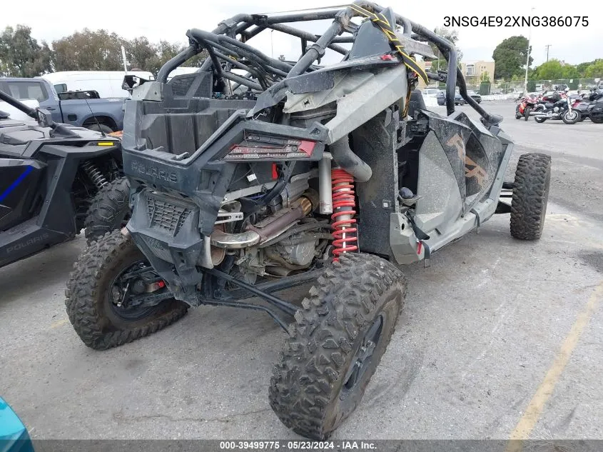 2022 Polaris Rzr Turbo R 4 Sport VIN: 3NSG4E92XNG386075 Lot: 39499775