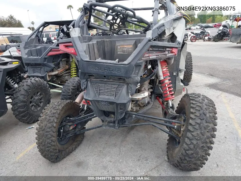 2022 Polaris Rzr Turbo R 4 Sport VIN: 3NSG4E92XNG386075 Lot: 39499775