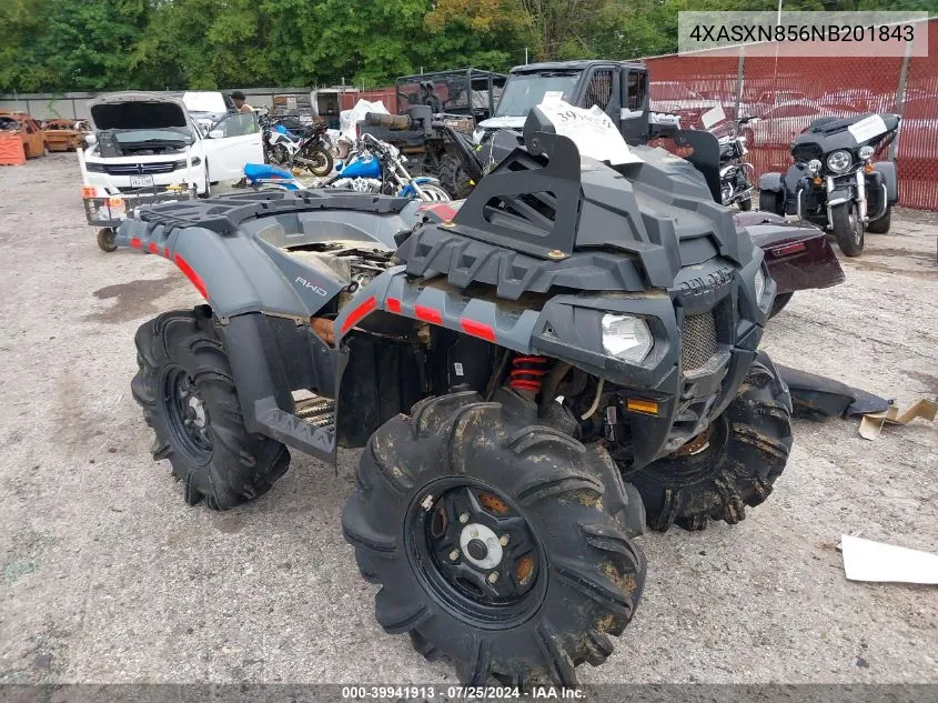 2022 Polaris Sportsman 850 High Lifter Edition VIN: 4XASXN856NB201843 Lot: 39941913