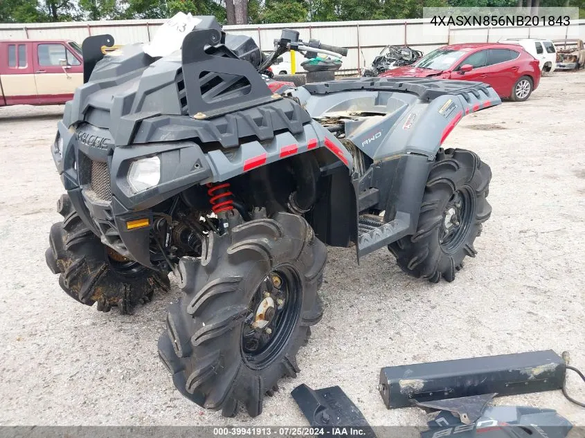 2022 Polaris Sportsman 850 High Lifter Edition VIN: 4XASXN856NB201843 Lot: 39941913