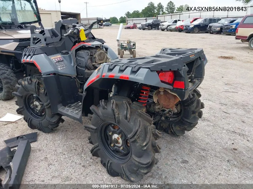 2022 Polaris Sportsman 850 High Lifter Edition VIN: 4XASXN856NB201843 Lot: 39941913