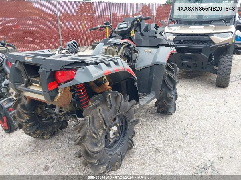 2022 Polaris Sportsman 850 High Lifter Edition VIN: 4XASXN856NB201843 Lot: 39941913