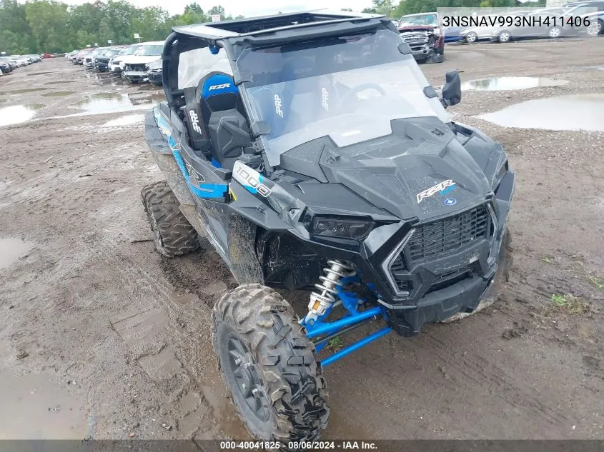 2022 Polaris Rzr Xp 1000 Premium VIN: 3NSNAV993NH411406 Lot: 40041825