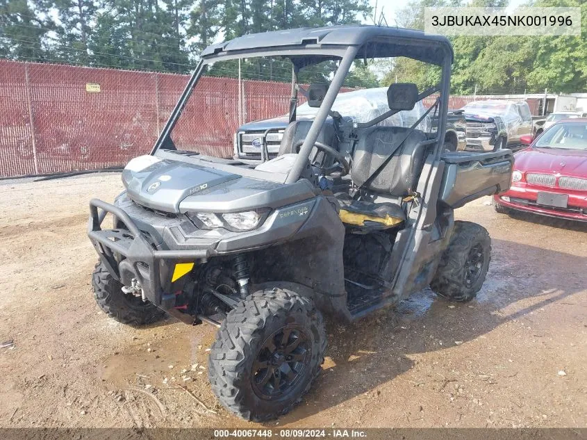 2022 Can-Am Defender Xt Hd10 VIN: 3JBUKAX45NK001996 Lot: 40067448