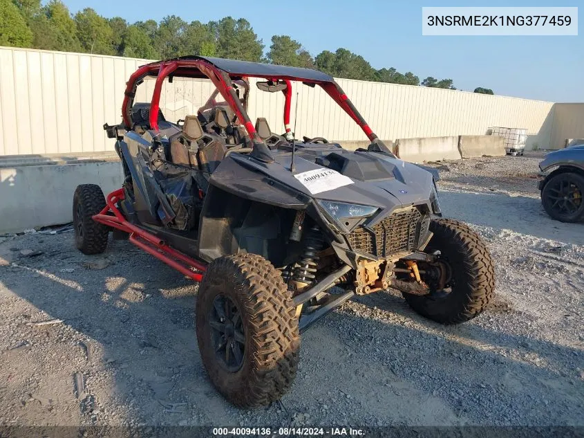 2022 Polaris Rzr Pro R 4 Sport VIN: 3NSRME2K1NG377459 Lot: 40094136