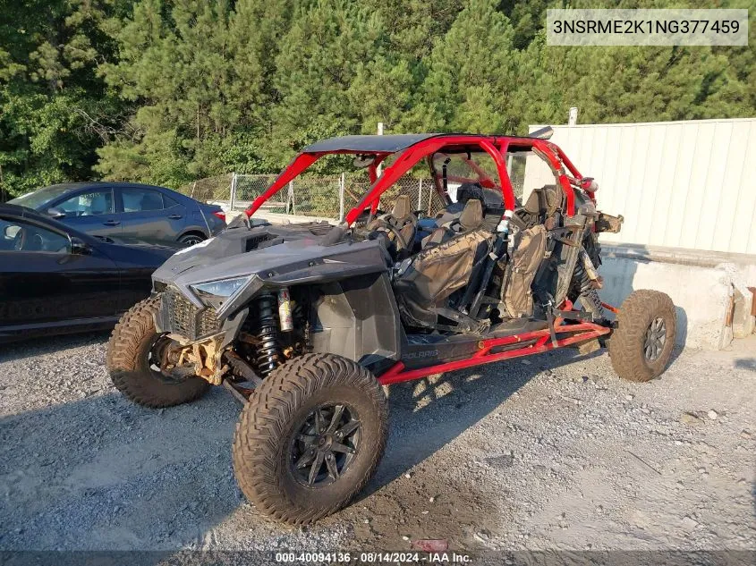 2022 Polaris Rzr Pro R 4 Sport VIN: 3NSRME2K1NG377459 Lot: 40094136