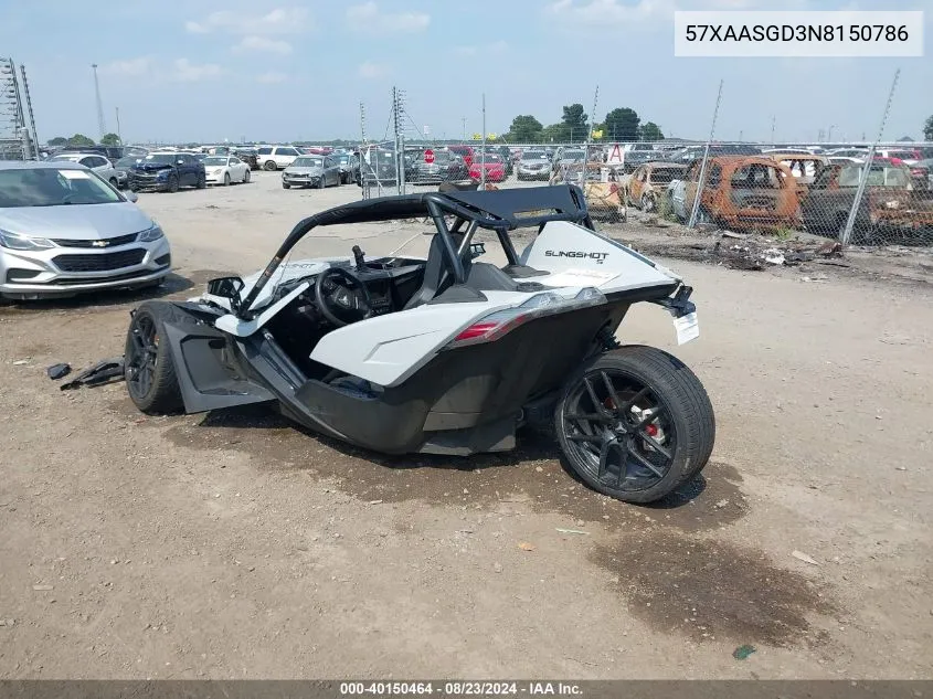 57XAASGD3N8150786 2022 Polaris Slingshot S