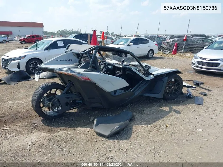 57XAASGD3N8150786 2022 Polaris Slingshot S