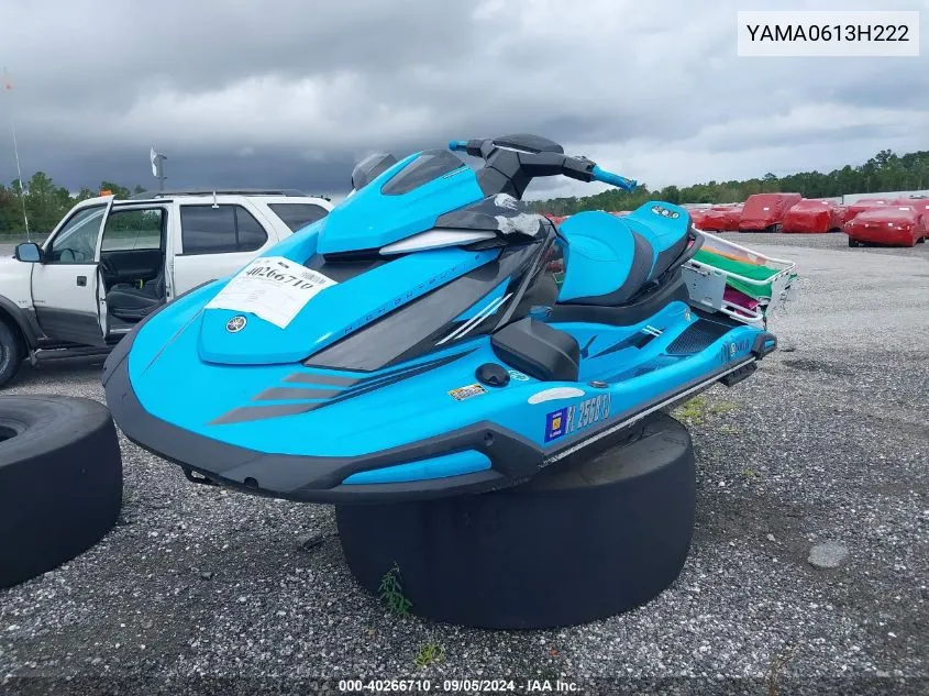 2022 Yamaha Vx Cruiser Ho VIN: YAMA0613H222 Lot: 40266710